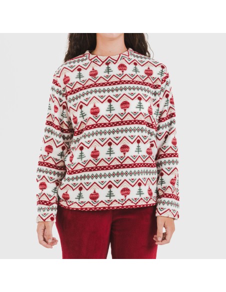 Pijama coral Joshie burdeos