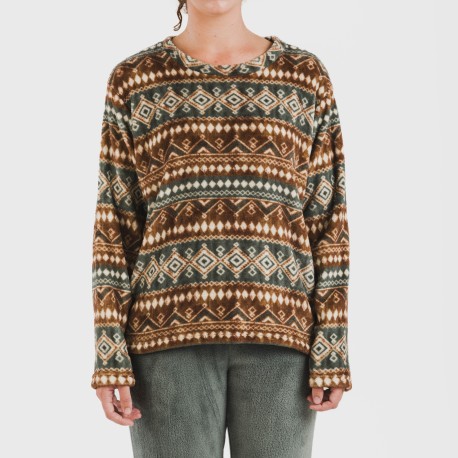 Pijama coral Rosana verde frances