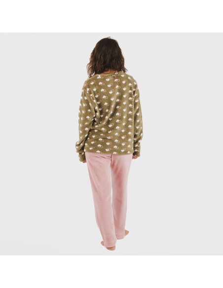 Pijama coral Estelle rosa
