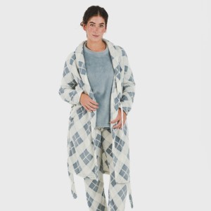 Bata coral Cuadro Guima indigo 2