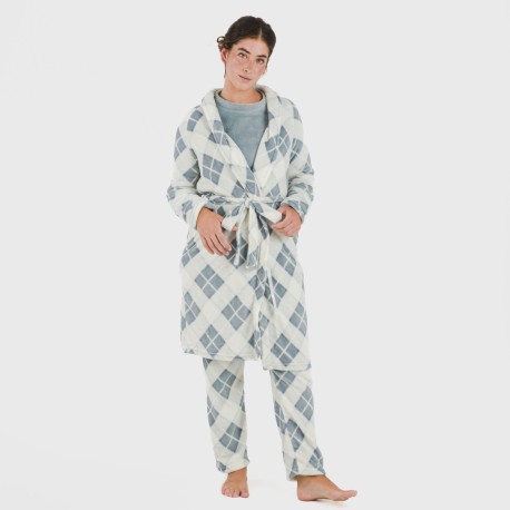 Bata coral Cuadro Guima indigo