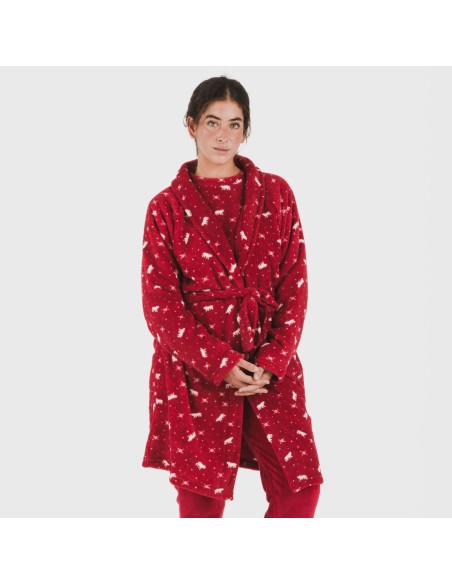 Bata coral Cody burdeos