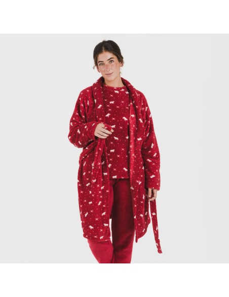 Bata coral Cody burdeos