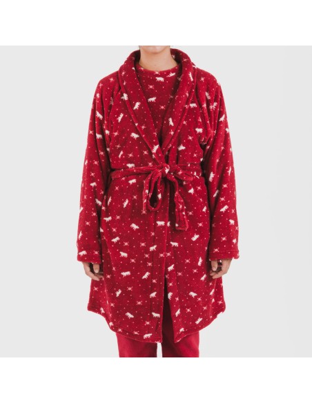 Bata coral Cody burdeos