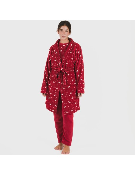 Bata coral Cody burdeos