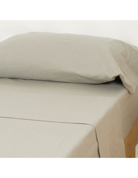 Juego de sábanas franela lisa