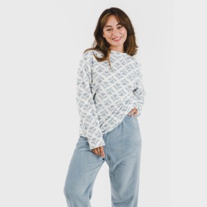 Pijama coral Etea indigo 2