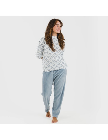 Pijama coral Etea indigo