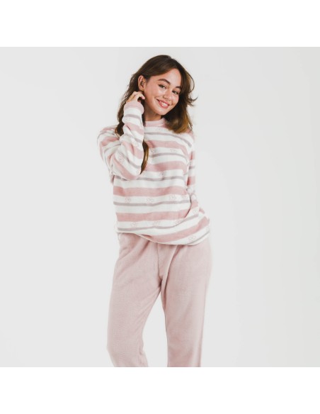 Pijama coral Raya Wilma rosa