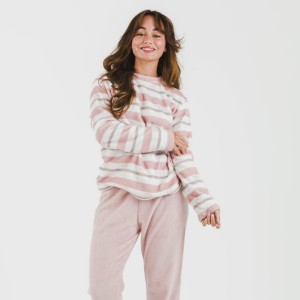 Pijama coral Raya Wilma rosa 2