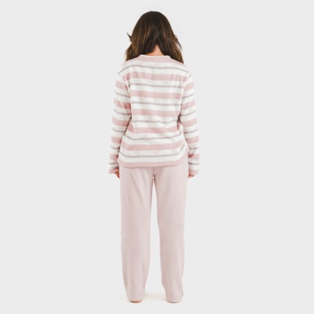 Pijama coral Raya Wilma rosa