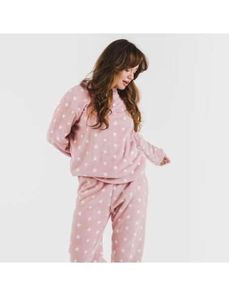 Pijama coral Vitalidad rosa