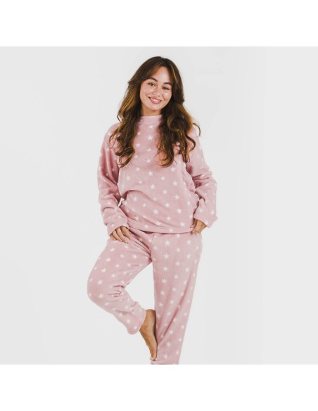 Pijama coral Vitalidad rosa
