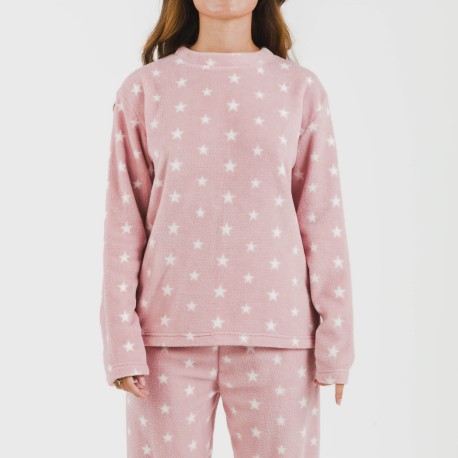 Pijama coral Vitalidad rosa
