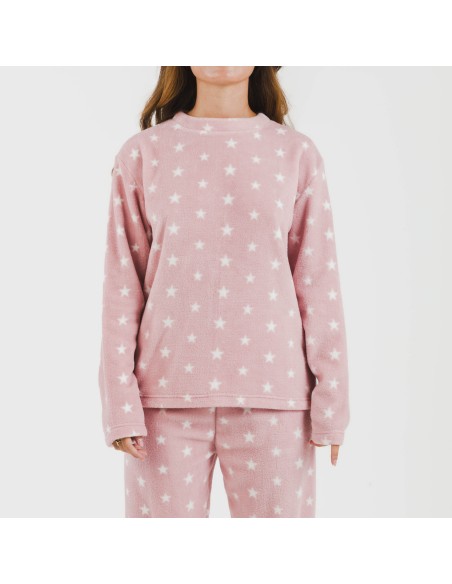 Pijama coral Vitalidad rosa