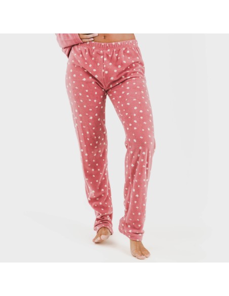 Pijama polar Dada rosa