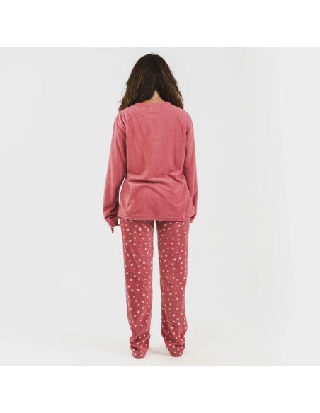 Pijama polar Dada rosa