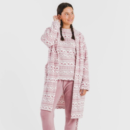 Bata coral Candy malva rosa