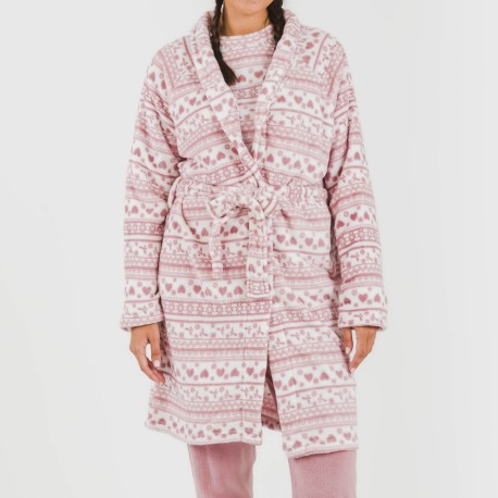 Bata coral Candy malva rosa