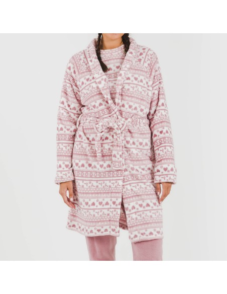 Bata coral Candy malva rosa