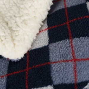 Manta sherpa Darsiriki azul 2