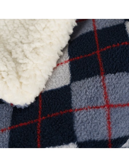 Manta sherpa Darsiriki azul