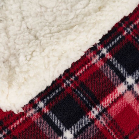 Manta sherpa Cocoro azul marino