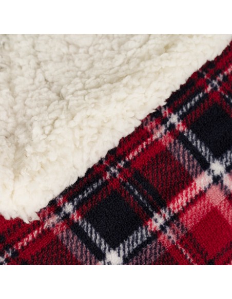 Manta sherpa Cocoro azul marino