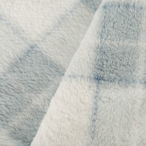 Manta coral Cuadro Guima indigo 2