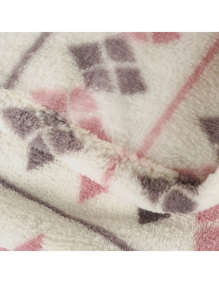 Manta coral Casimira malva