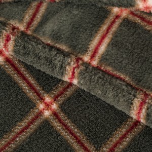 Manta coral Cuadro Nelby verde caceria 2