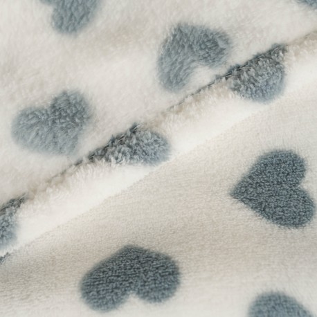 Manta coral Praga azul