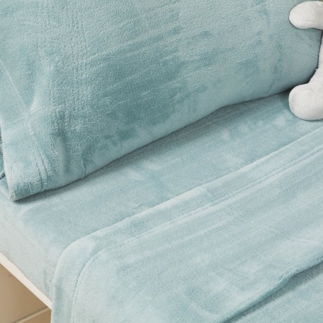 Juego de sábanas coralina lisas cuna