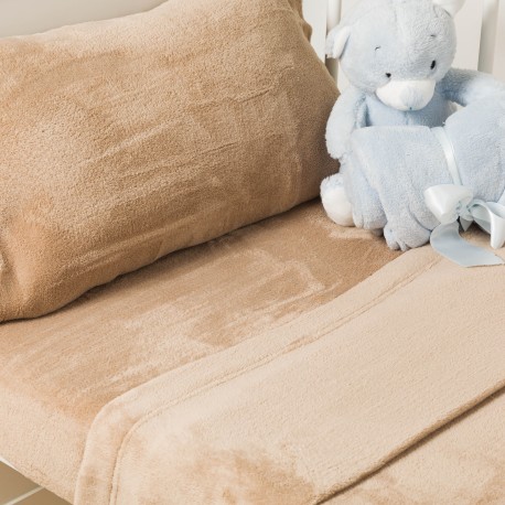 Juego de sábanas coralina lisas cuna