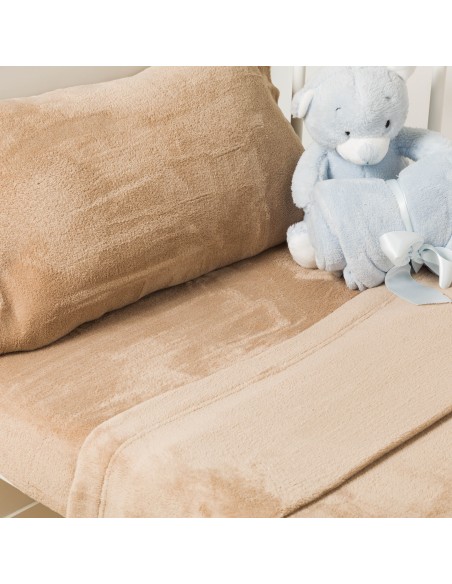 Juego de sábanas coralina lisas cuna