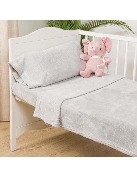 Juego de sábanas coralina lisas cuna