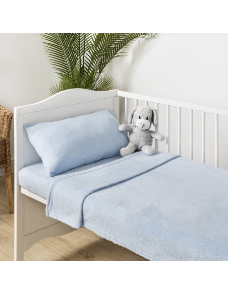 Juego de sábanas coralina lisas cuna