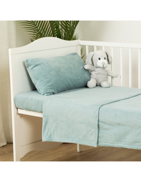 Juego de sábanas coralina lisas cuna