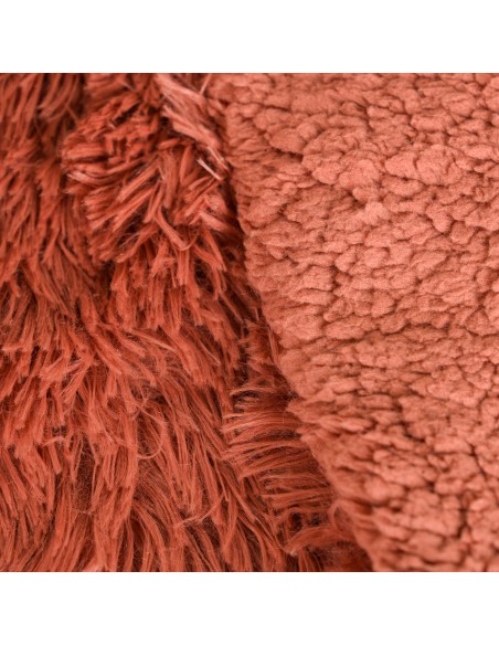 Manta pelo sherpa lisa