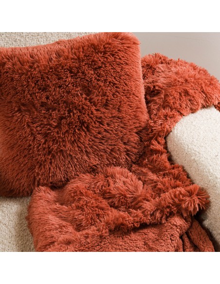 Manta pelo sherpa lisa