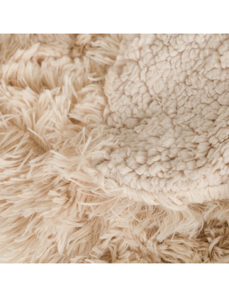 Manta pelo sherpa lisa