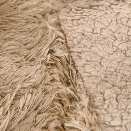 Manta pelo sherpa lisa