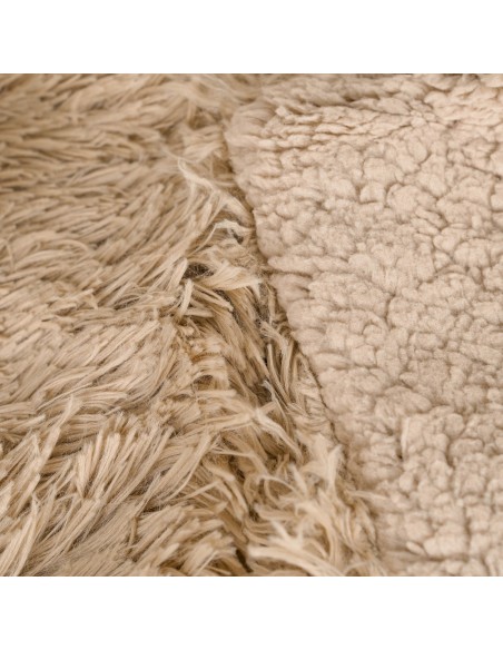 Manta pelo sherpa lisa