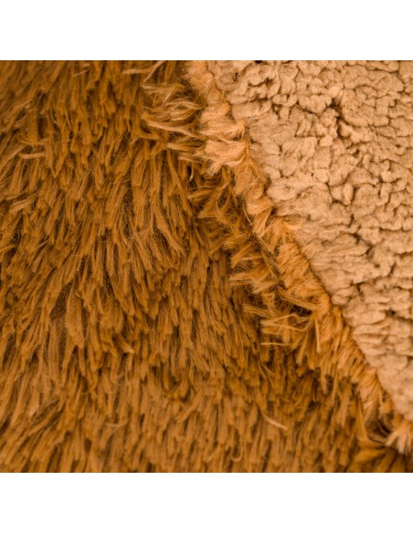 Manta pelo sherpa lisa