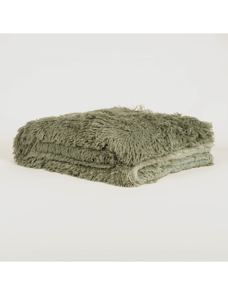 Manta pelo sherpa lisa