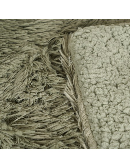 Manta pelo sherpa lisa