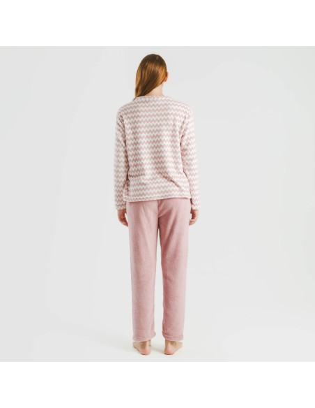 Pijama coral Jeannine rosa