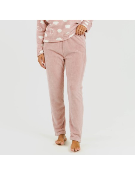 Pijama coral Papiro rosa