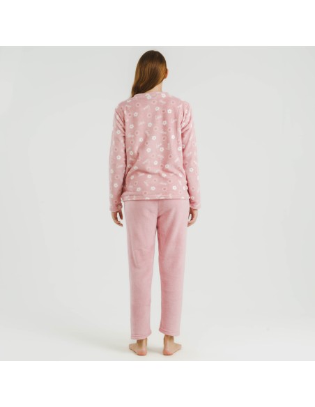 Pijama coral Vickie rosa palo