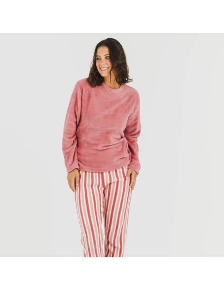 Pijama coral Raya Brooke rosa